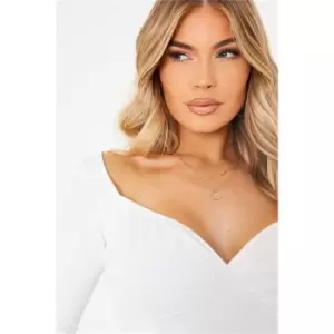 Image of I Saw It First Gold Layered Moon Chain Necklace - Metallics