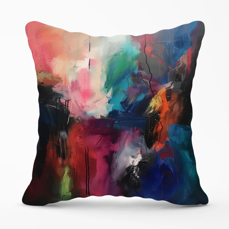 Image of Warren Reed - Designer Cosmic Fusion: Colours Of The Universe Cushions Size: 33cm x 48cm Multicolor Unisex 33cm x 48 cm