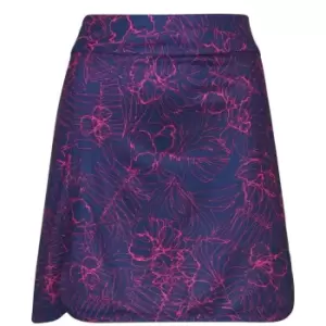 Image of Callaway Skirt Tropical Print - Blue