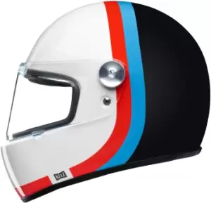 Image of Nexx X.G100R Speedway Helmet, white-red-blue Size M white-red-blue, Size M