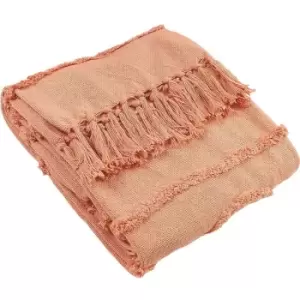 Image of Furn - Jakarta Tufted Throw (One Size) (Blush) - Blush