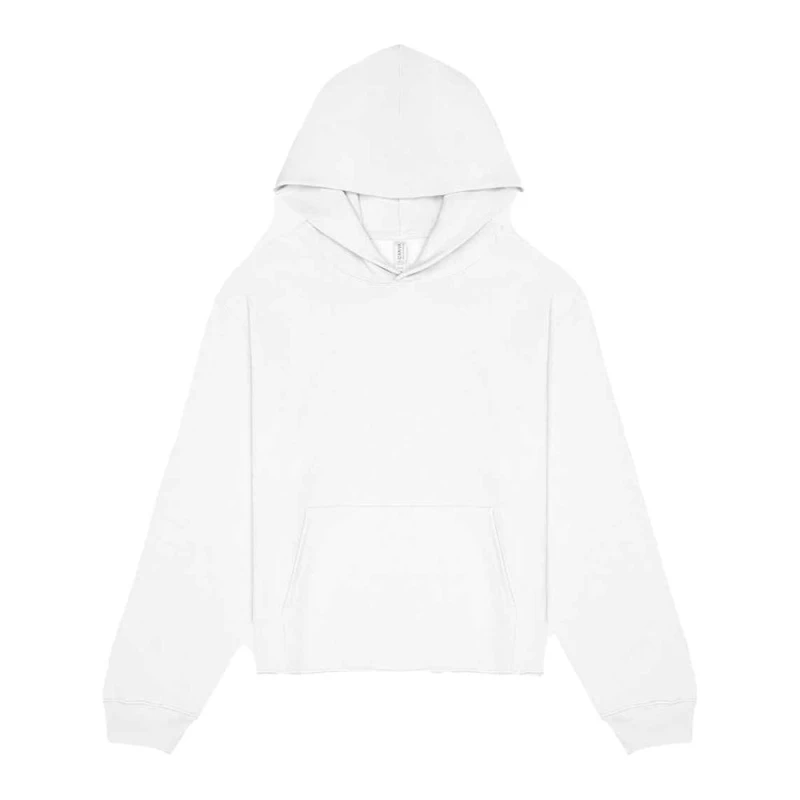 Image of Bella + Canvas Mens Heavyweight Pullover Hoodie in White Size: XS White Male XS