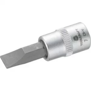 Image of TOOLCRAFT 816067 Slot Bit 7mm 1/4 (6.3 mm)