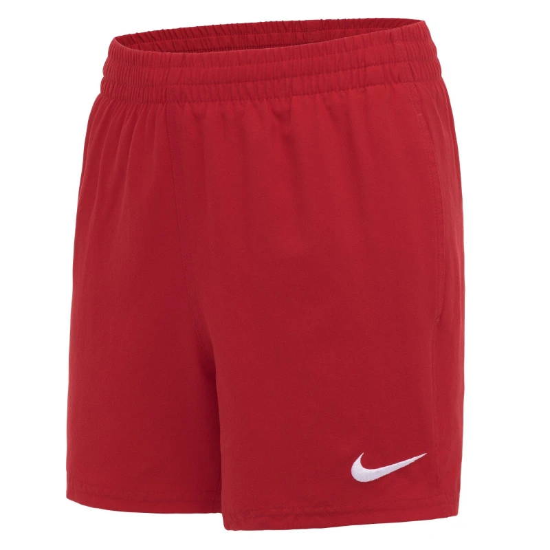 Image of Nike Logo Shorts Junior Boys - Red Red 7 - 8 Years