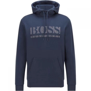 Image of Hugo Boss Athleisure Soody 2 Pullover Hoodie Navy Size 2XL Men