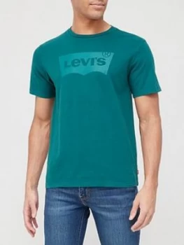 Image of Levis Housemark Batwing T-Shirt - Green
