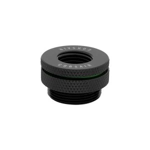 Image of Corsair Hydro X Series XF Fill Port Fitting - Black (CX-9055018-WW)