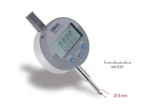 Image of Beta Tools 1662DGT/A Digital Dial Indicator 0.01mm Accurate Dial Field: 0-12.5mm