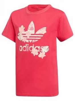 Image of Adidas Originals T-Shirt - Pink