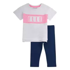 Image of Elle Linear Boxy Set Bb99 - White