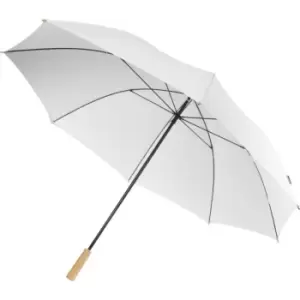 Image of Avenue Romee RPET Recycled Golf Umbrella (One Size) (White)