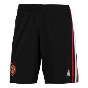 Image of 2022-2023 Man Utd Away Shorts (Black)