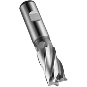 Image of C247 1/2" HSS-E Multi Flute Flatted Shank End Mill DIN 844 K