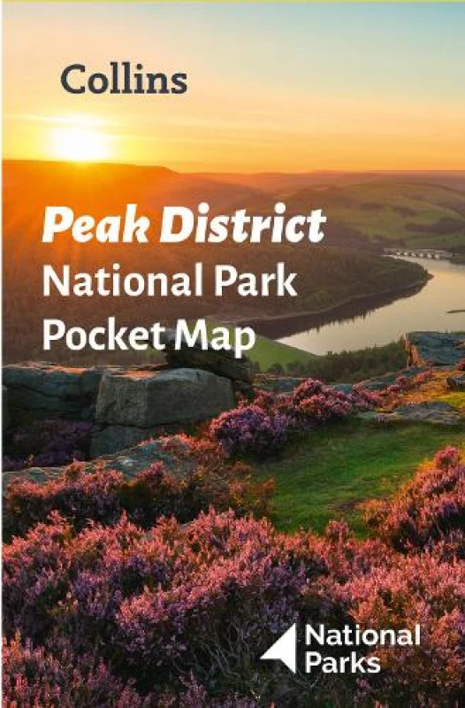 Image of Peak District National Park Pocket Map. By National Parks UK, Collins Maps Books