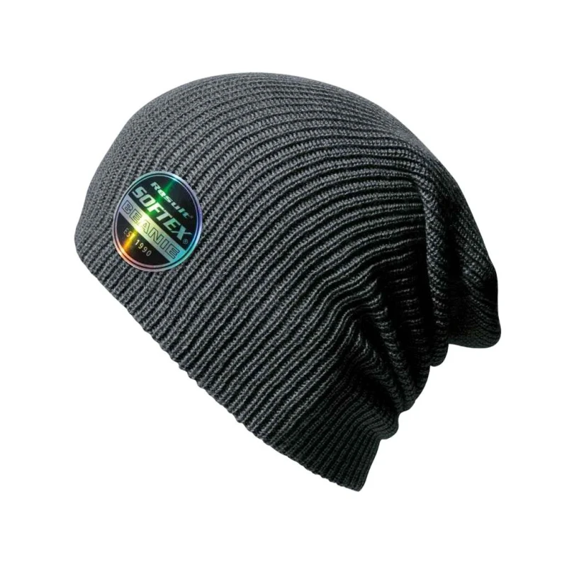 Image of Result Core Mens Softex Beanie in Charcoal Charcoal Male One Size