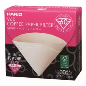 Image of Paper filters Hario V60 02 MK, 100 pcs.