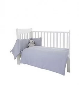 Image of Clair De Lune Waffle 2 Piece Cot / Cot Bed Set