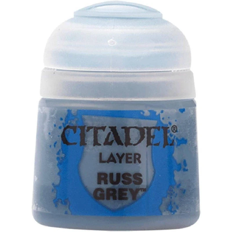 Image of Citadel Games Workshop Colour Layer: Russ Grey (12ml) Paint Multi