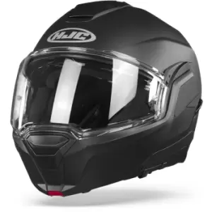 Image of HJC I100 Dark Flat Black Modular Helmet M