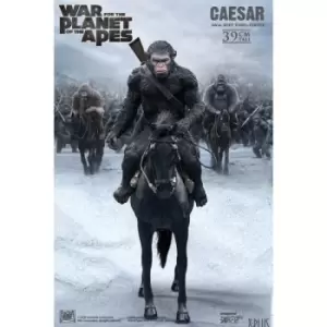 Image of War for the Planet of the Apes Soft Vinyl Statue Caesar with Gun 39 cm