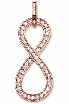 Image of Ladies Thomas Sabo Sterling Silver Glam & Soul Infinity Pendant PE674-416-14