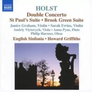 Image of Double Concerto Griffiths English Sinfonia by Gustav Holst CD Album