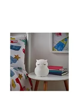 Image of Glow Owl Colour Changing Night Light, Multi