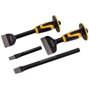 Image of Roughneck Bolster & Cold Chisel Set 4 Piece