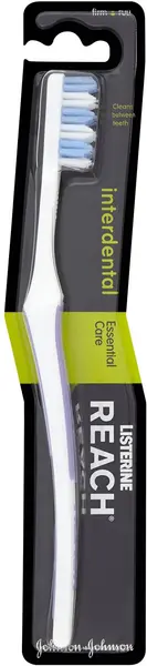 Image of Listerine Reach Interdental Full Head Firm Toothbrush
