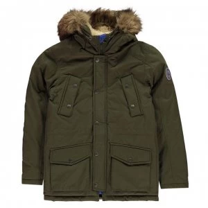 Image of Jack and Jones and Jones Explore Parka Jackets - Forest Night