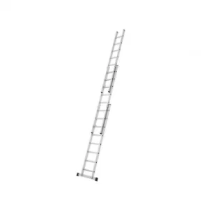 Image of Zarges Everest 3DE Extension Ladder 3-Part D-Rungs 3 x 10