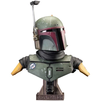 Image of Gentle Giant The Mandalorian Legends In 3D Bust - Boba Fett