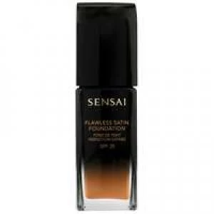 Image of SENSAI Flawless Satin Foundation SPF20 FS204 Honey Beige 30ml