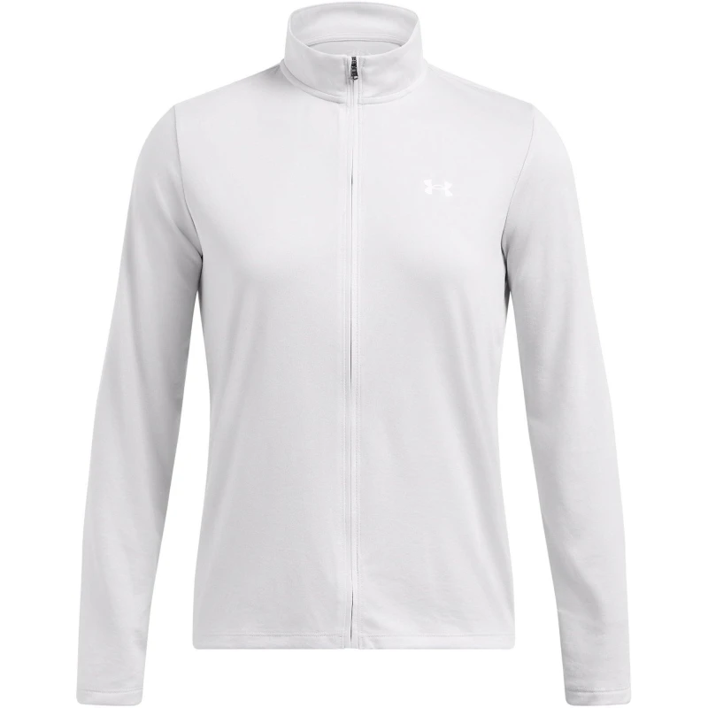 Image of Under Armour Armour Tech Full Zip Tracksuit Top Womens - Grey Grey 8