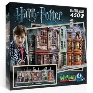 Image of Harry Potter Hogwarts Diagon Alley Wrebbit 3D Jigsaw Puzzle