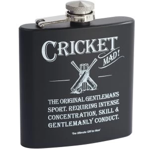 Image of Ultimate Gift for Man Hip Flask Cricket