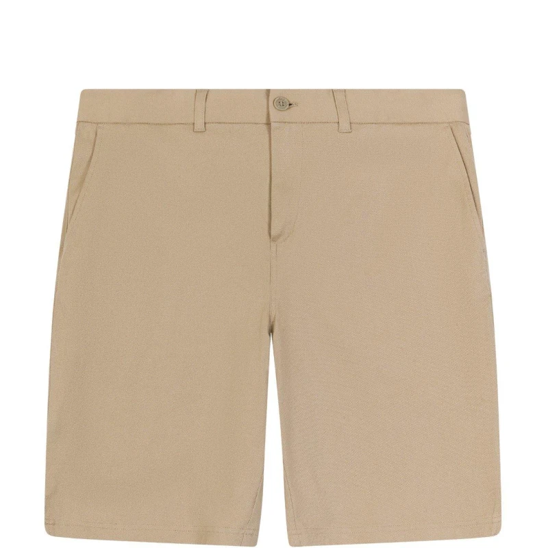 Image of Lyle and Scott Anfield Chino Shorts - Brown Brown 30