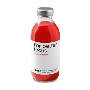 Image of Brite For Better Focus - Raspberry Mint 330ml