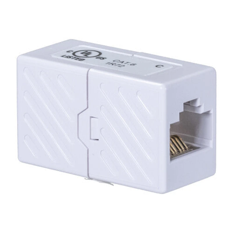 Image of Cablenet Cablenet Cat6 RJ45 UTP Female-Female White Coupler 22-2137