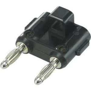 Image of Connector Black Pin diameter 4mm Dot pitch 19mm SCI