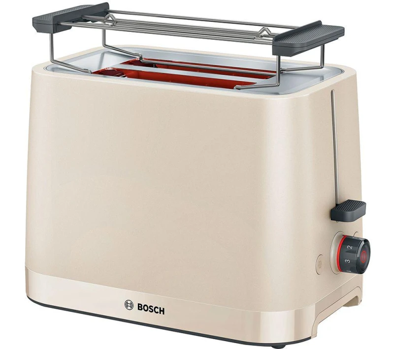 Image of Bosch MyMoments TAT3M127GB 2-Slice Toaster - Cream 4242005403080