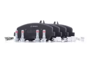 Image of Bosch Brake pad set 0 986 494 648 Brake pads,Brake pad set, disc brake MERCEDES-BENZ,GLK (X204)