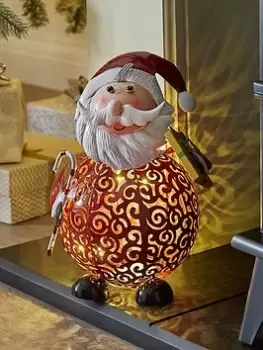 Image of Three Kings Filigree Santa Folklight Christmas Decoration