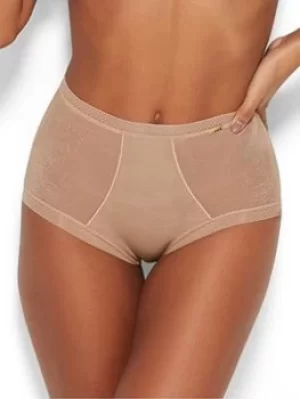 Image of Gossard Gossard Glossies Deep Brief, Nude, Size S, Women