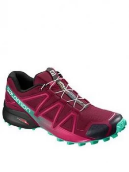 Image of Salomon Speedcross 4 Beet Red Size 7 Women