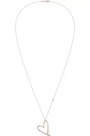 Image of Ladies Calvin Klein PVD rose plating Joyous Necklace KJ2XWN140200