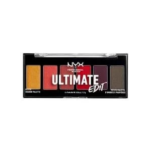 Image of NYX Professional Makeup Ultimate Eyeshadow Mini Hot Fire, Melted Onyx