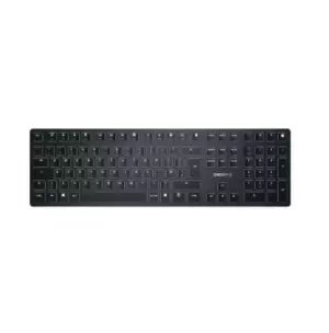 Image of CHERRY KW X ULP keyboard USB + RF Wireless + Bluetooth QWERTY...
