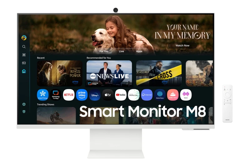 Image of Samsung M8 32" Smart Monitor M80F Ultra HD LS32FM801UUXXU