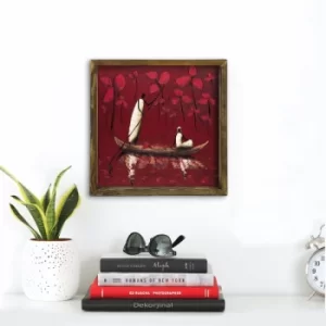 Image of MZM426 Multicolor Decorative Framed MDF Painting